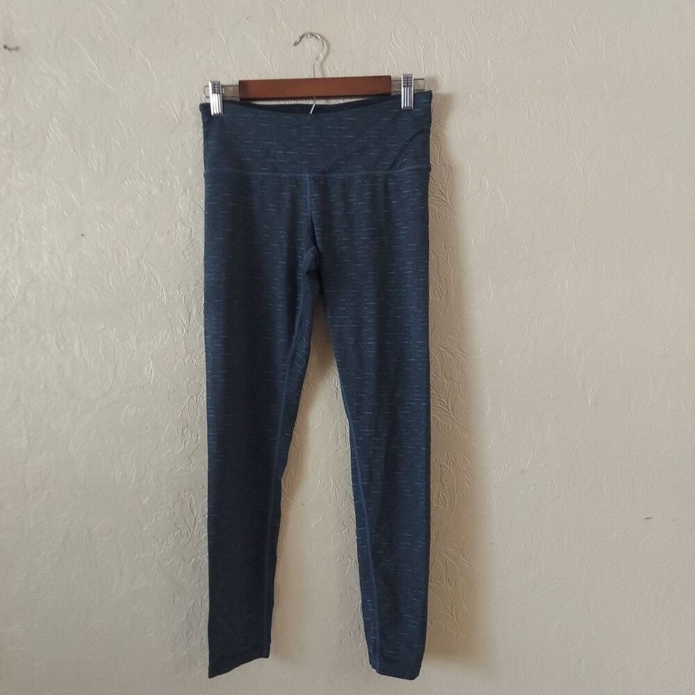 Tuff Athletics Grey Leggings With Multicolor Heathered Sz Small